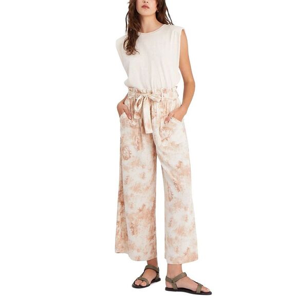 Sanctuary High Tide Cropped Pants Mojave Tie Dye - Picture 1 of 4